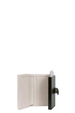 Boîtier porte-cartes - 2 volets - Stop RFID - Cuir