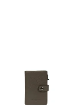 Boîtier porte-cartes - 2 volets - Stop RFID - Cuir