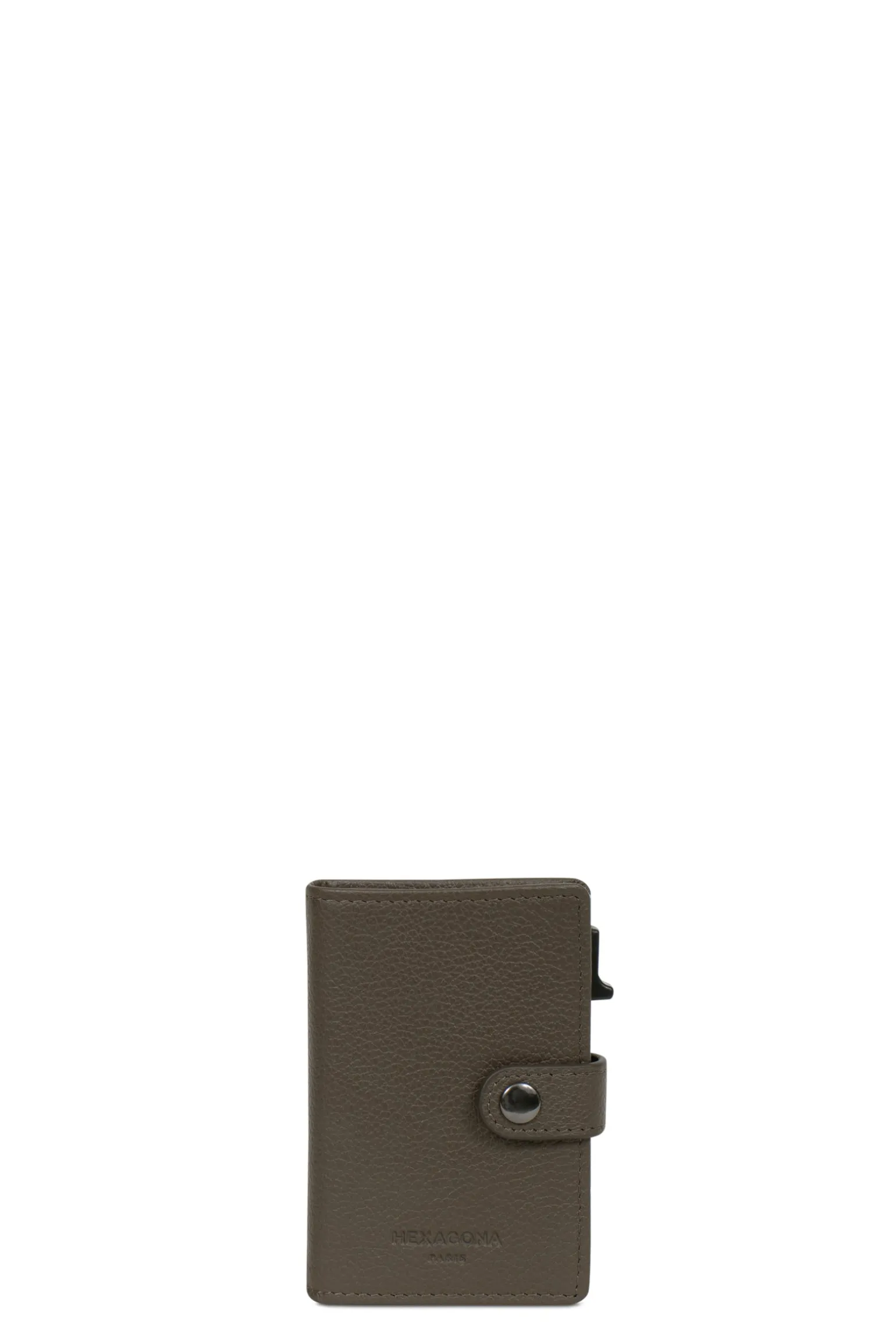 Boîtier porte-cartes - 2 volets - Stop RFID - Cuir