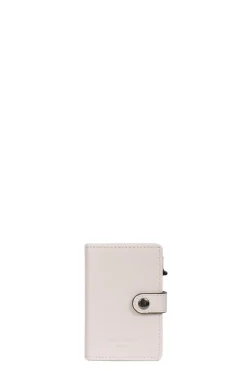 Boîtier porte-cartes - 1 volet - Stop RFID - Cuir