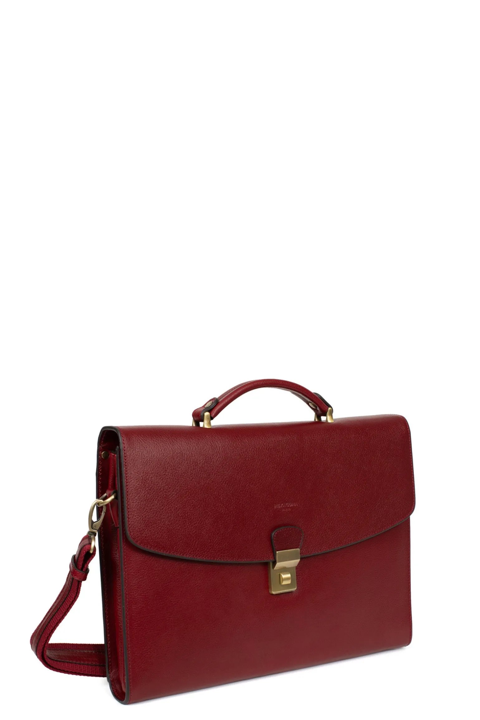 Cartable - A4 - Cuir