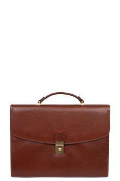 Cartable - A4 - Cuir
