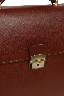 Cartable - A4 - Cuir