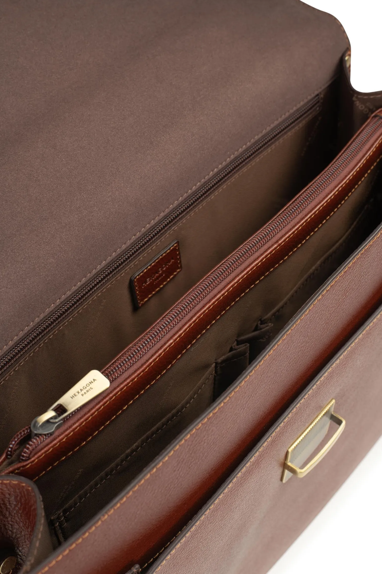 Cartable - A4 - Cuir