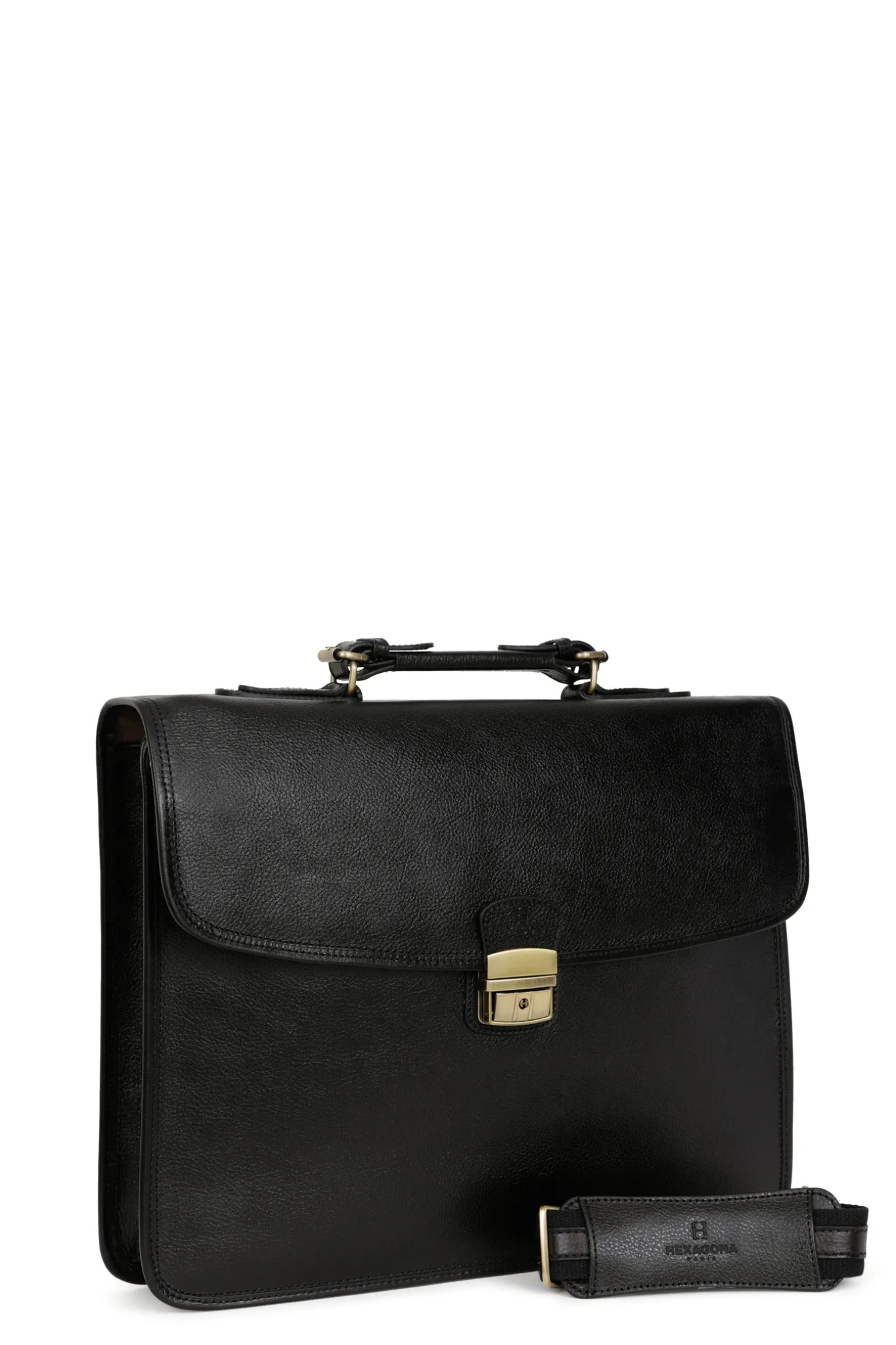 Cartable - A4 - Cuir