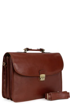 Cartable - A4 - Cuir