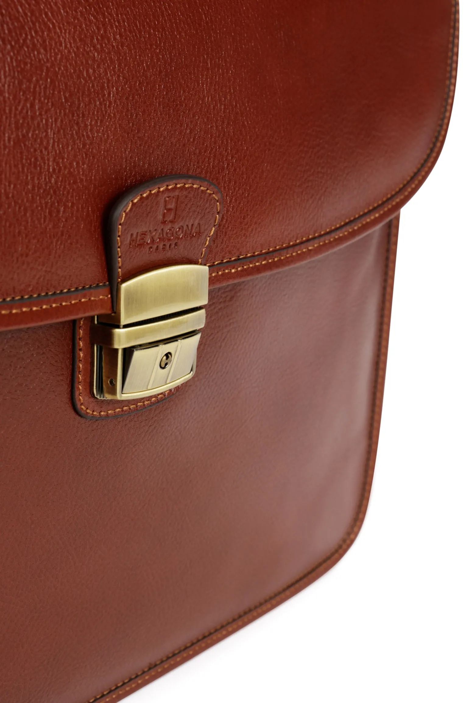 Cartable - A4 - Cuir