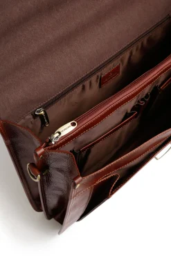 Cartable - A4 - Cuir