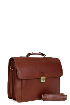 Cartable - A4 - Cuir