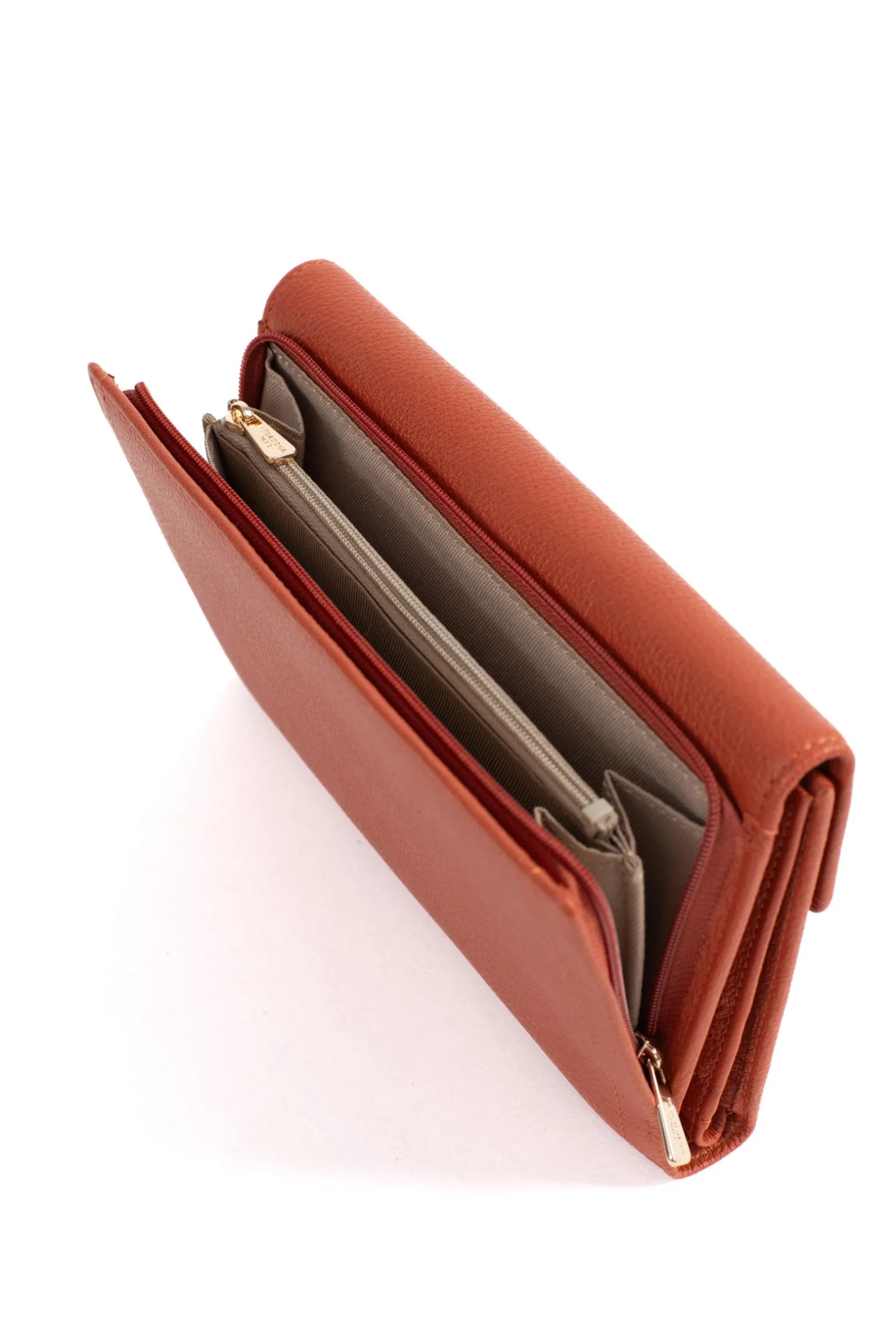 Compagnon de voyage - 2 volets - Stop RFID - Cuir de vachette