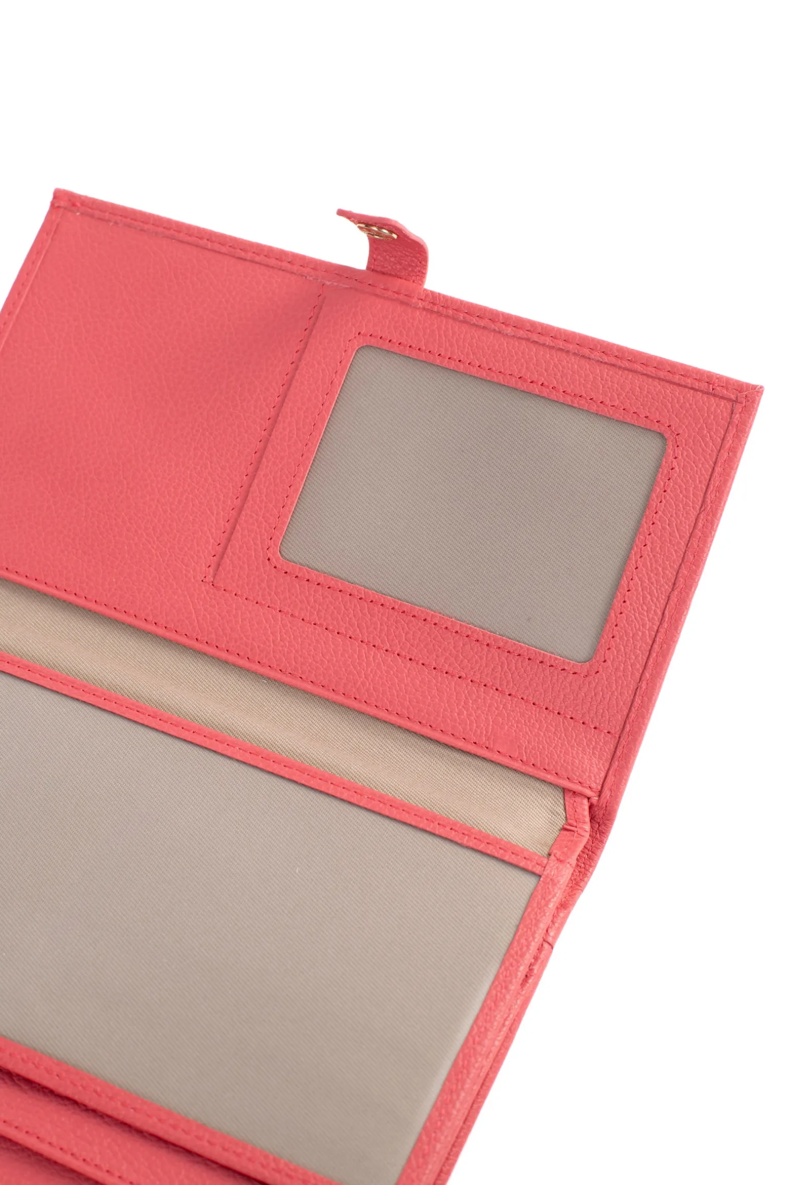 Compagnon de voyage - 2 volets - Stop RFID - Cuir de vachette