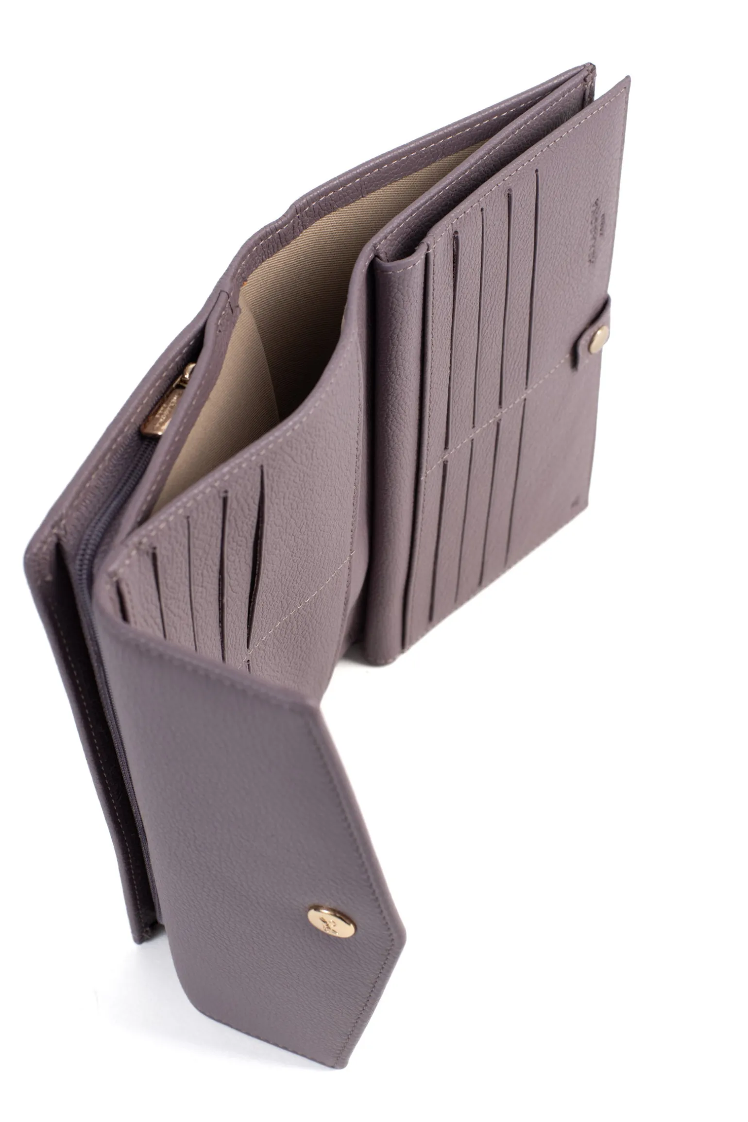 Compagnon de voyage - 2 volets - Stop RFID - Cuir de vachette