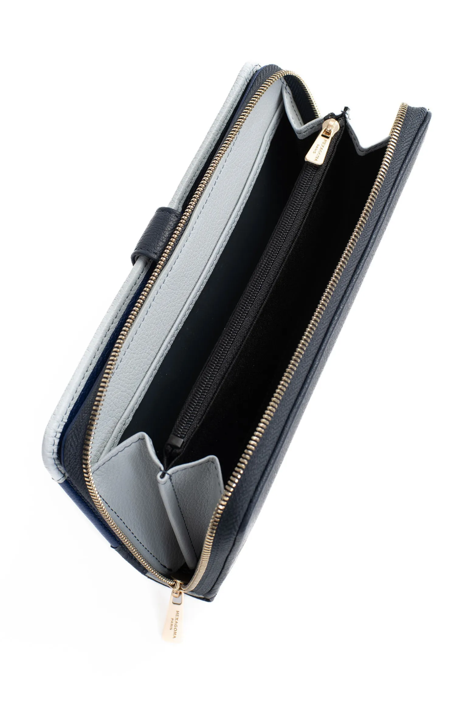 Compagnon de voyage - 1 volet - Stop RFID - Cuir