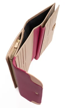 Compagnon de voyage - 2 volets - Stop RFID - Cuir