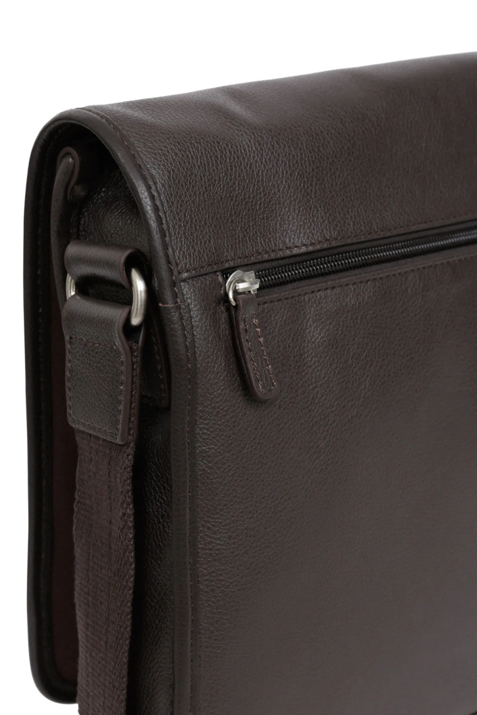 Gibecière - 13" & A4 - Cuir