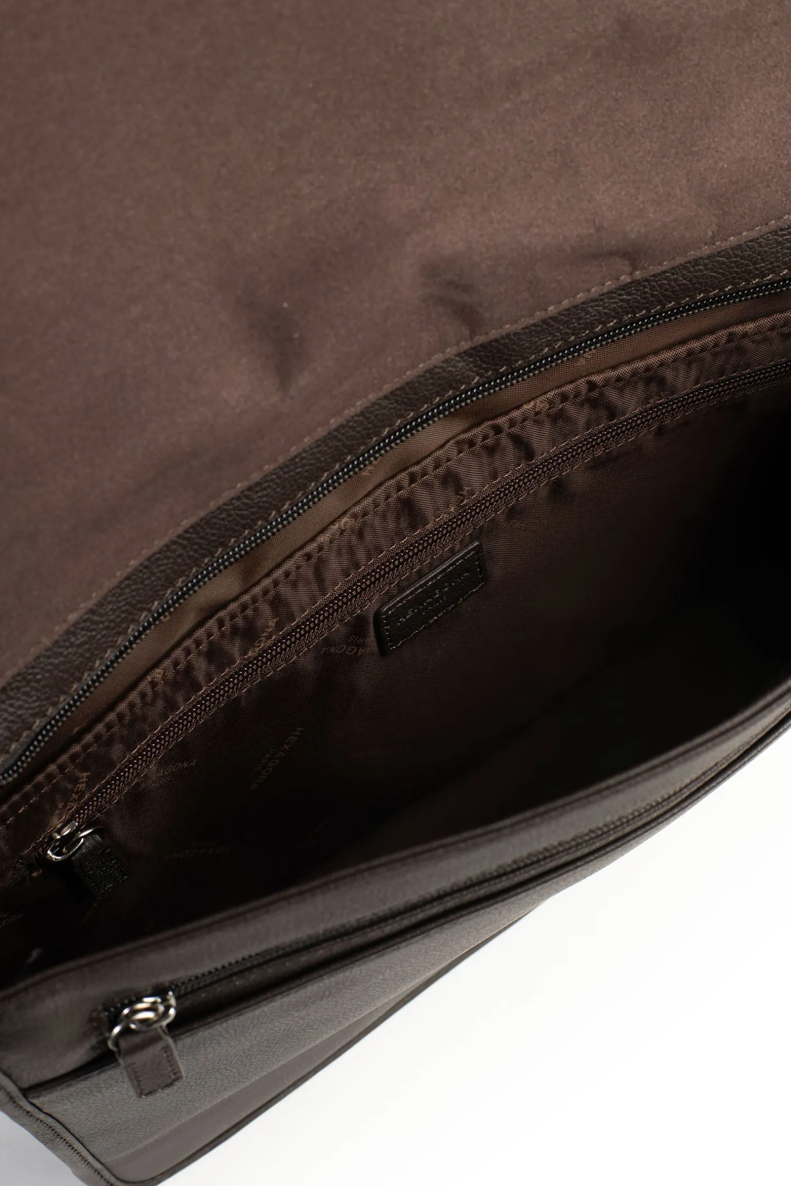 Gibecière - 13" & A4 - Cuir