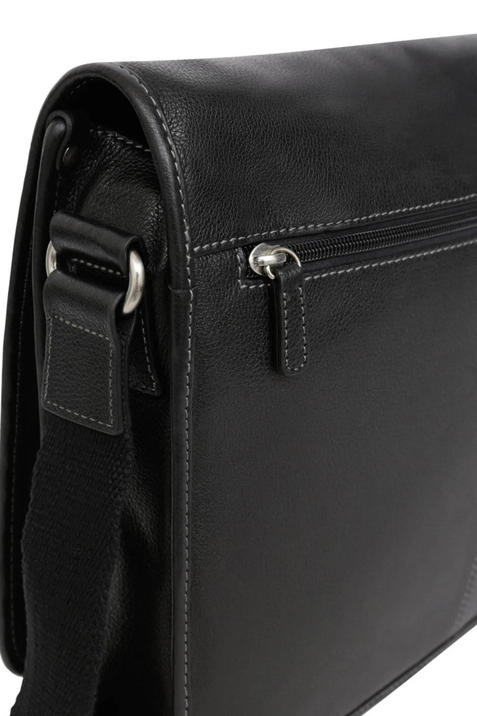 Gibecière - 13" & A4 - Cuir