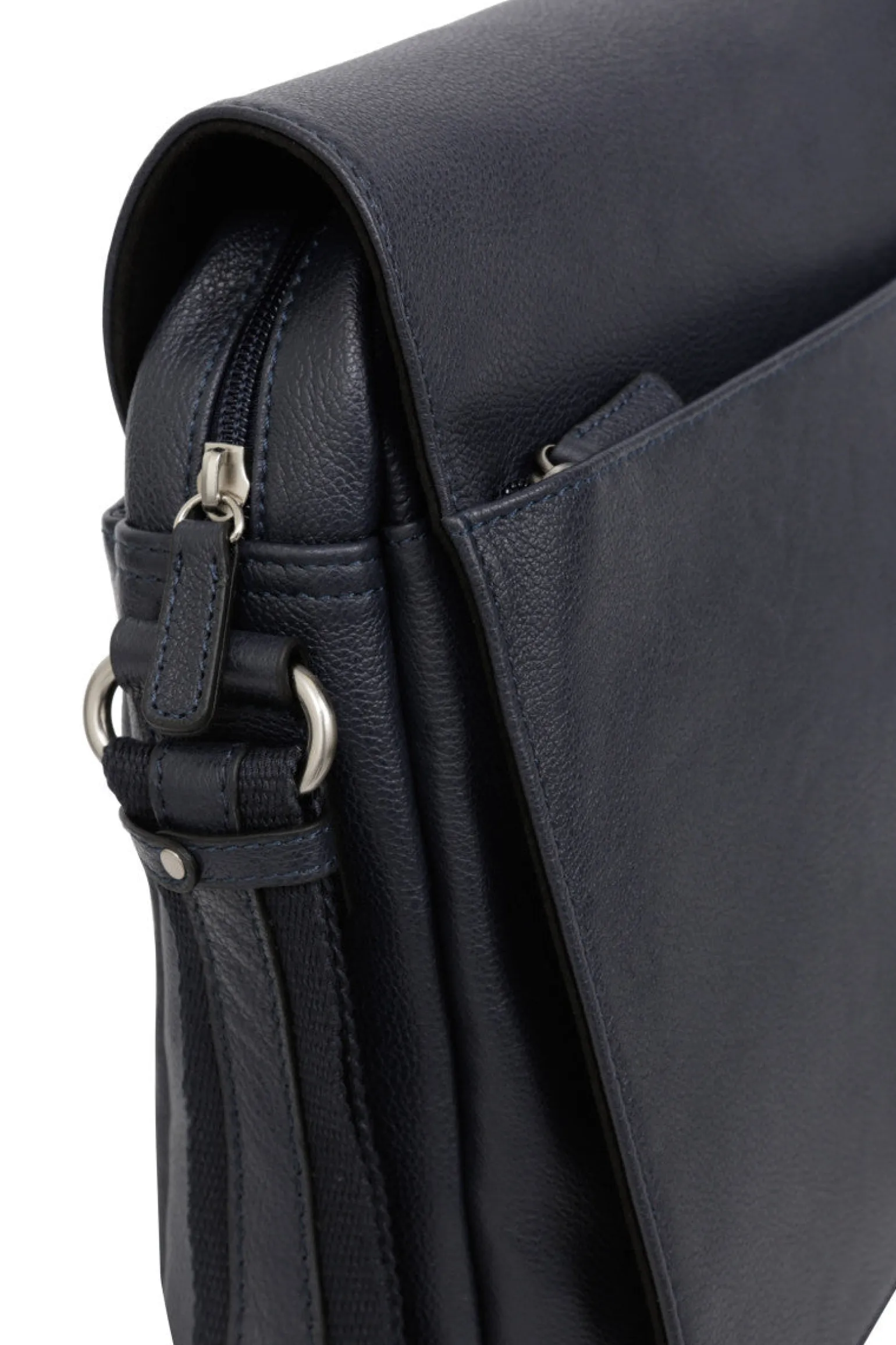 Gibecière - 13" & A4 - Cuir