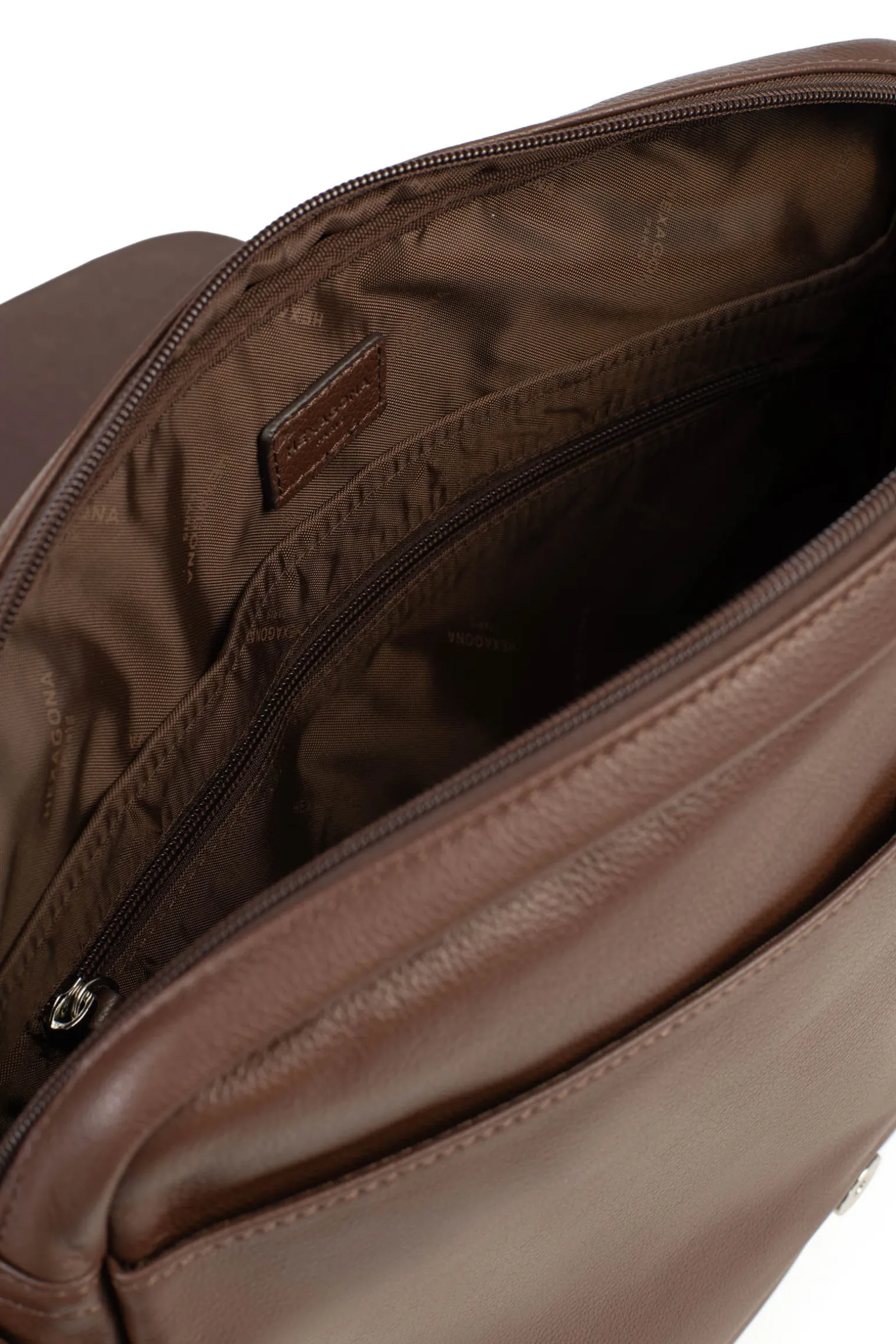 Gibecière - 13" & A4 - Cuir