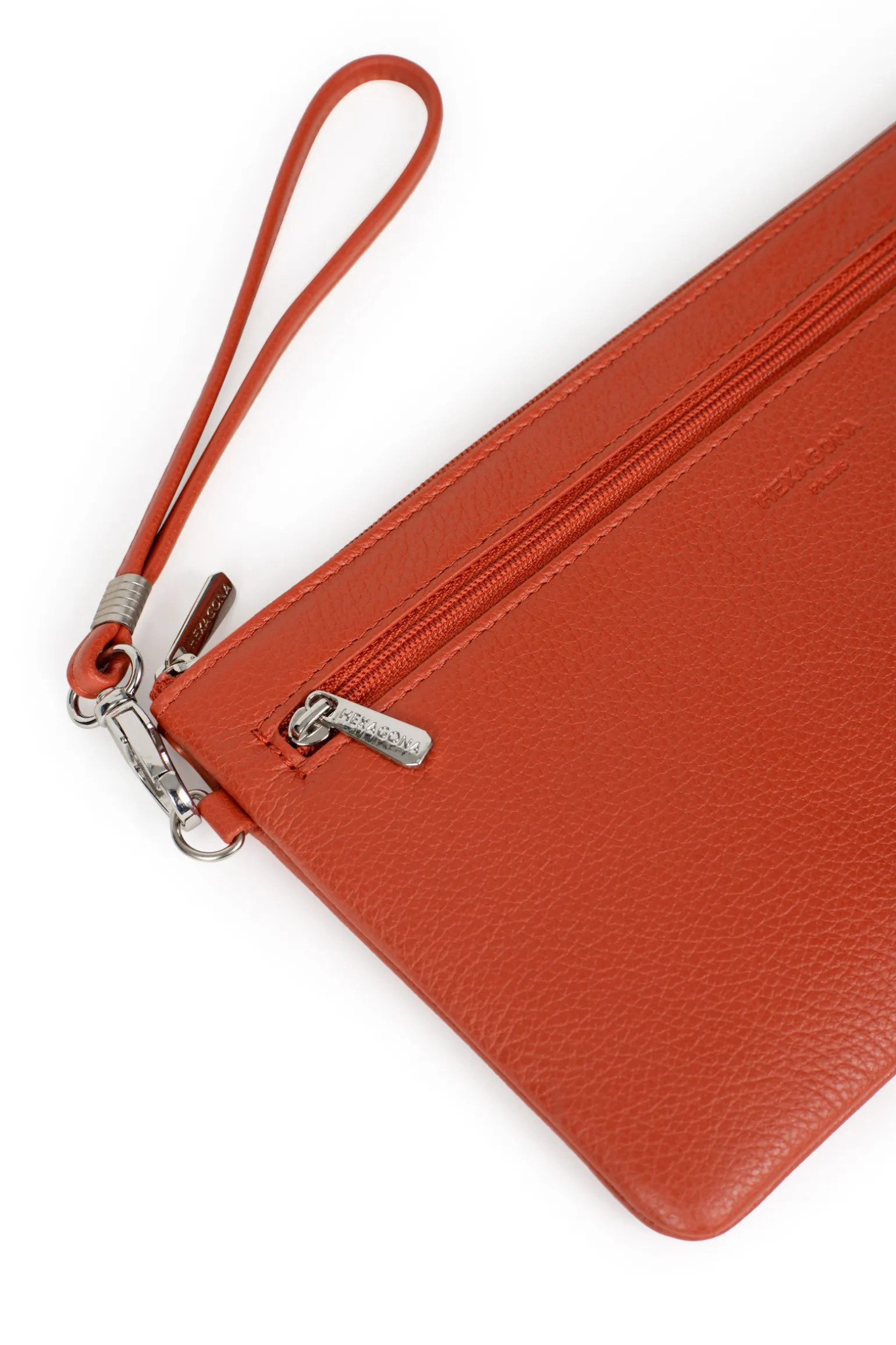 Pochette dragonne - Cuir