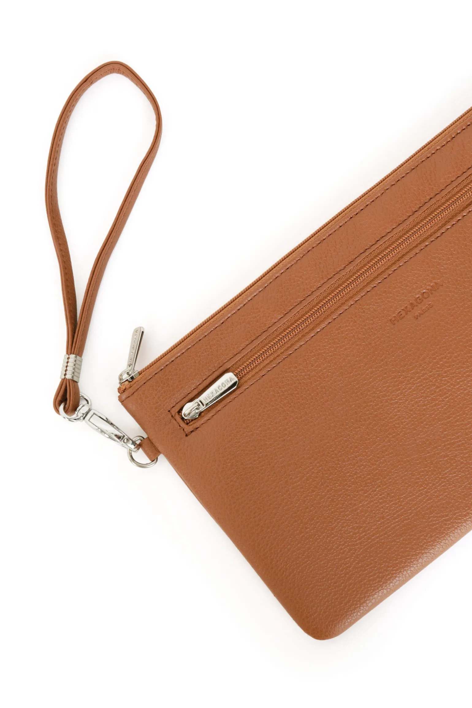 Pochette dragonne - Cuir