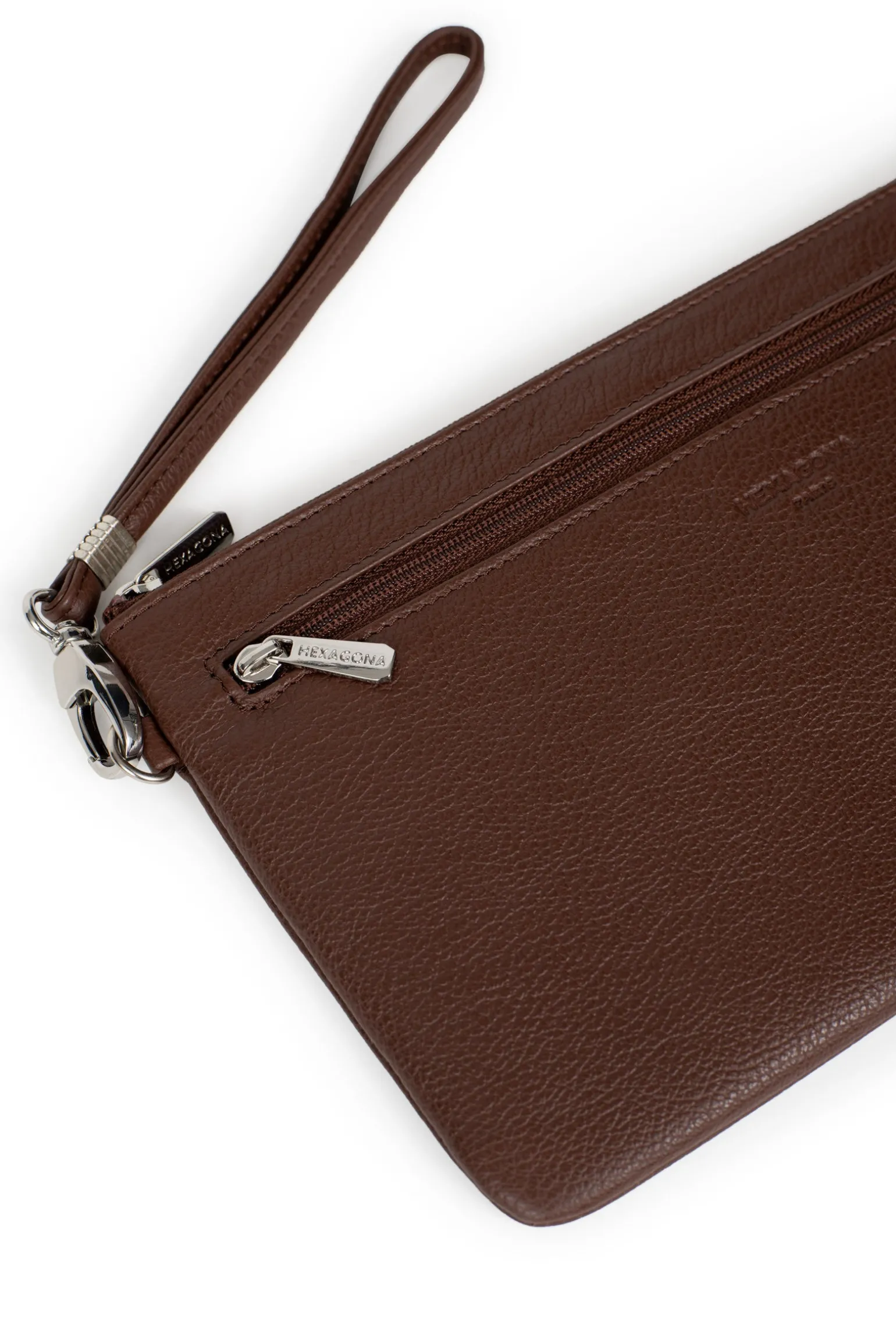 Pochette dragonne - Cuir
