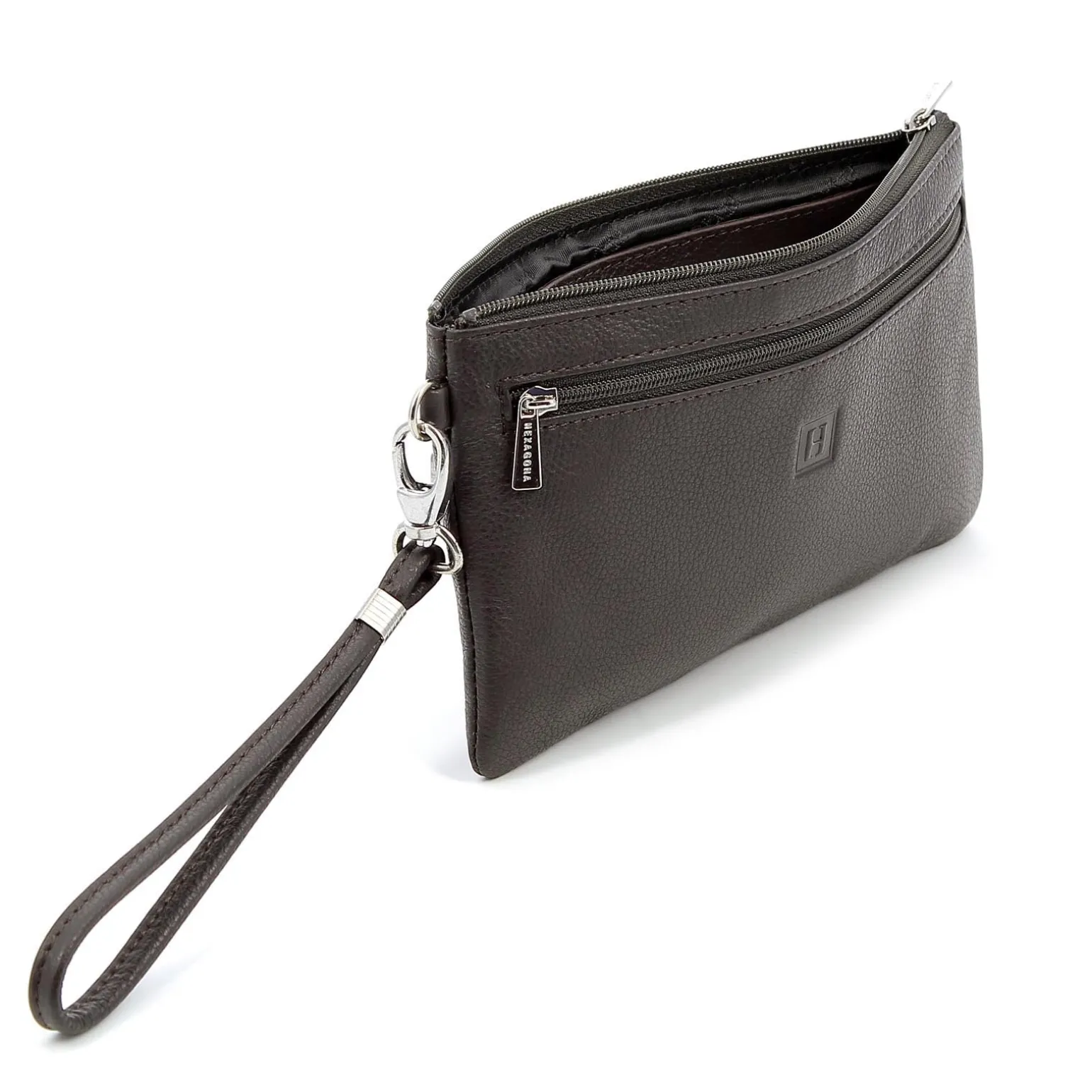 Pochette dragonne - Cuir