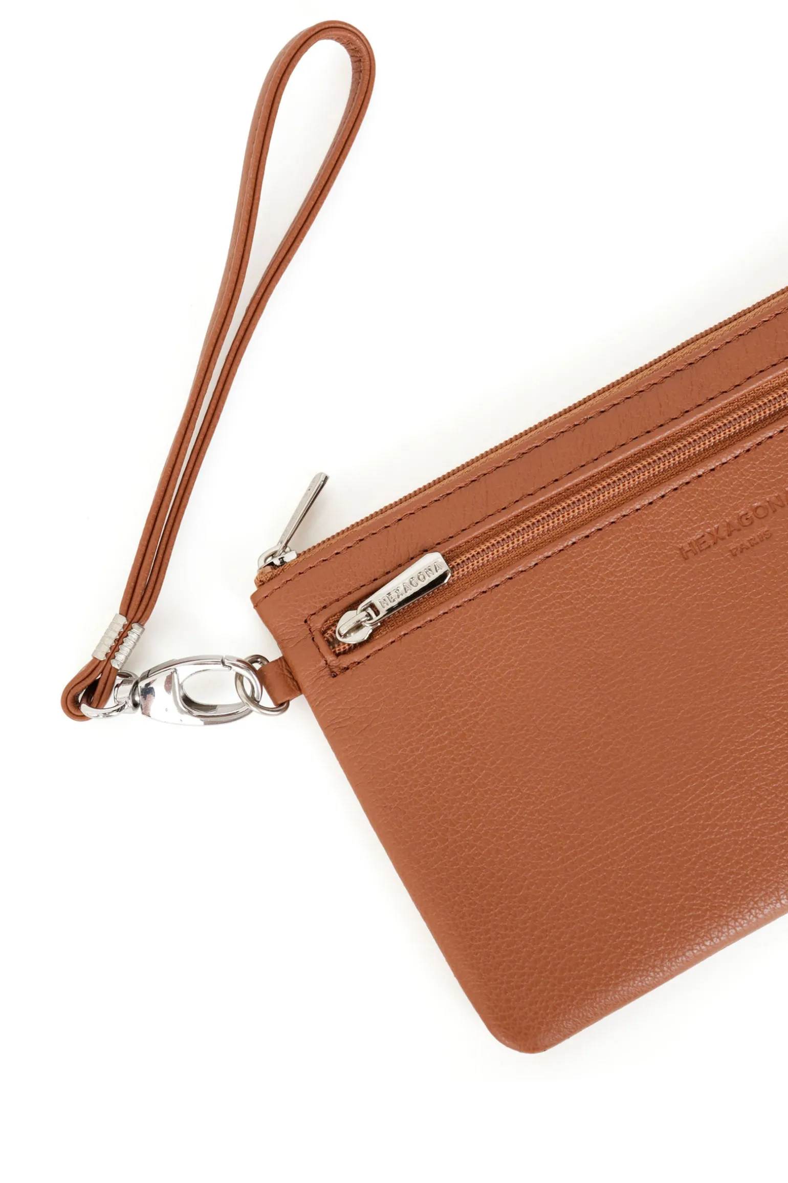 Pochette dragonne - Cuir