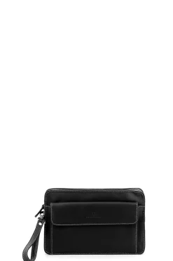 Pochette dragonne - Cuir