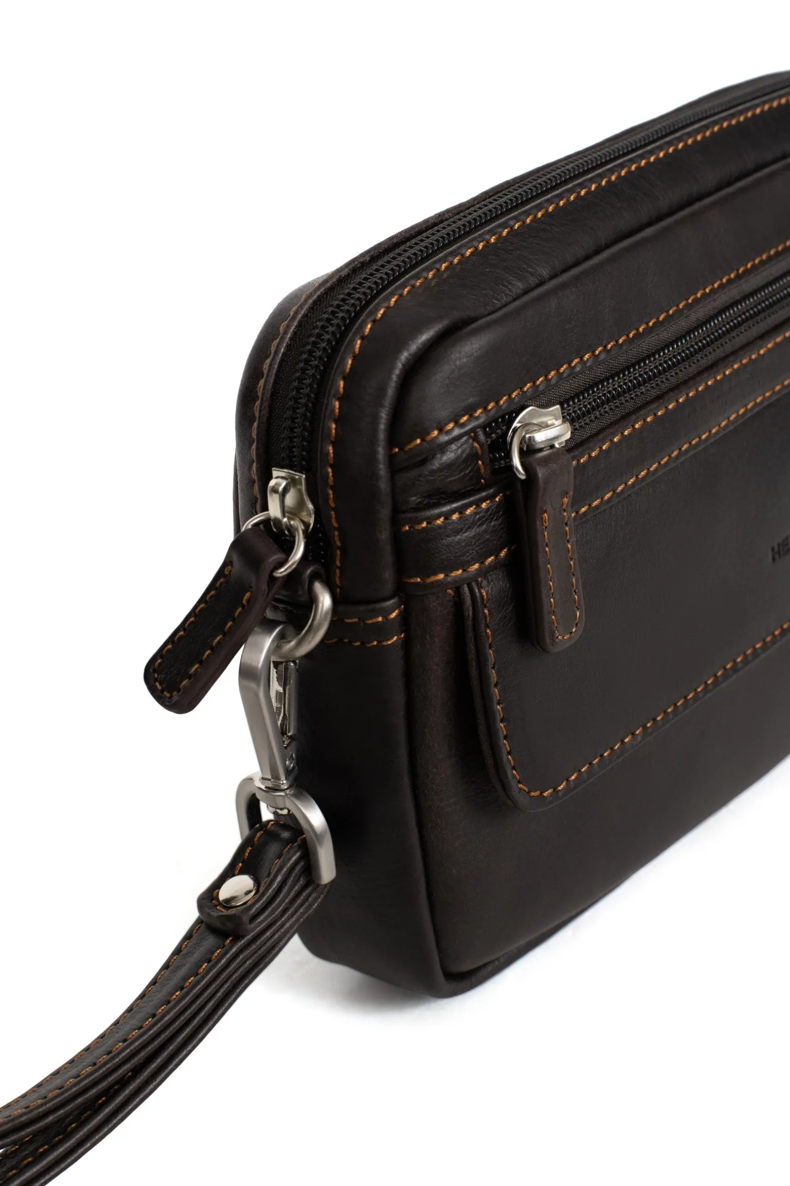Pochette dragonne - Cuir