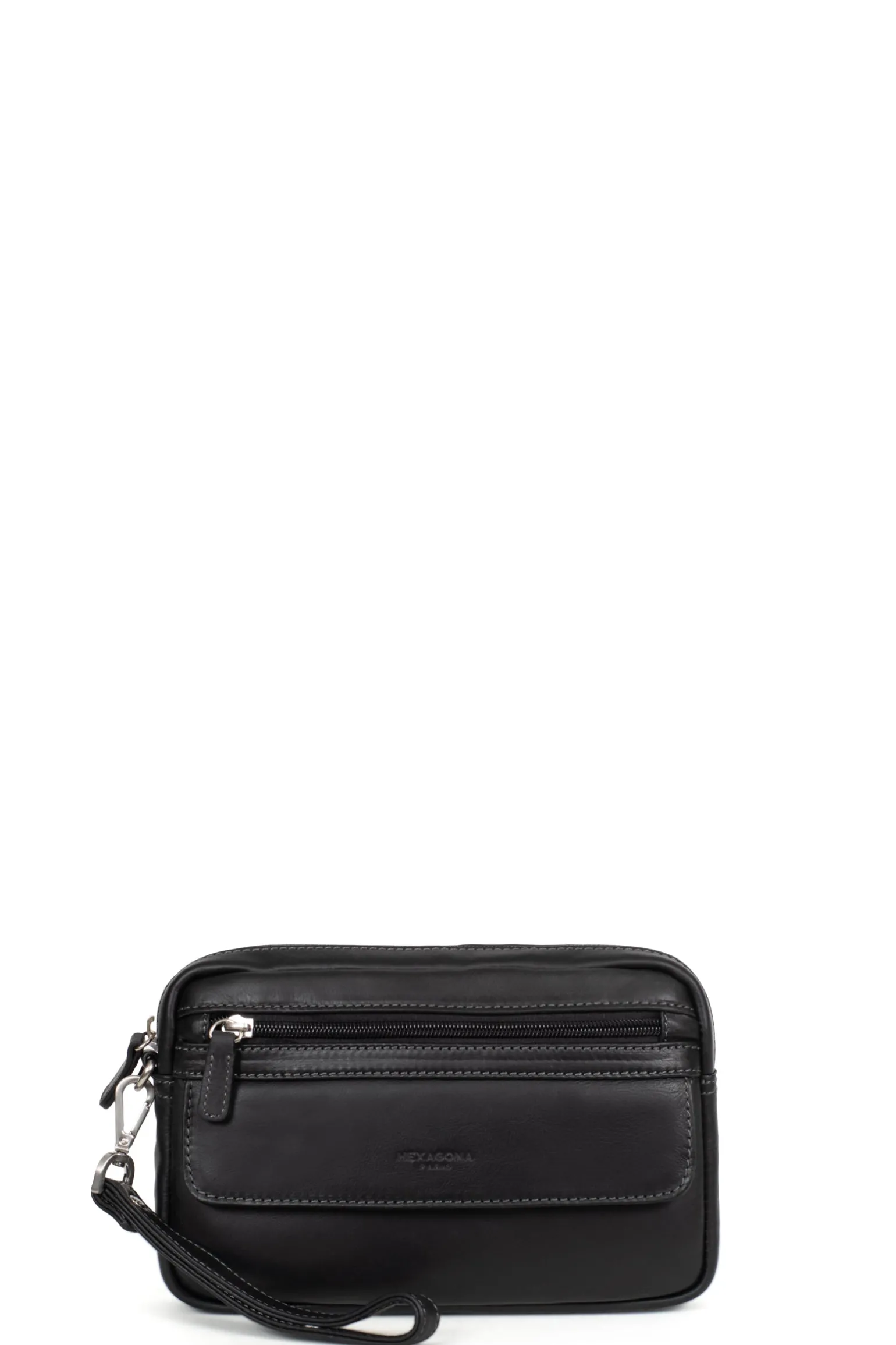Pochette dragonne - Cuir