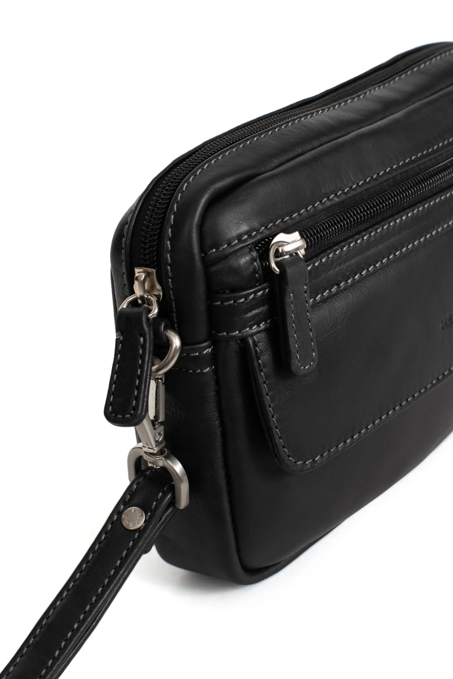 Pochette dragonne - Cuir