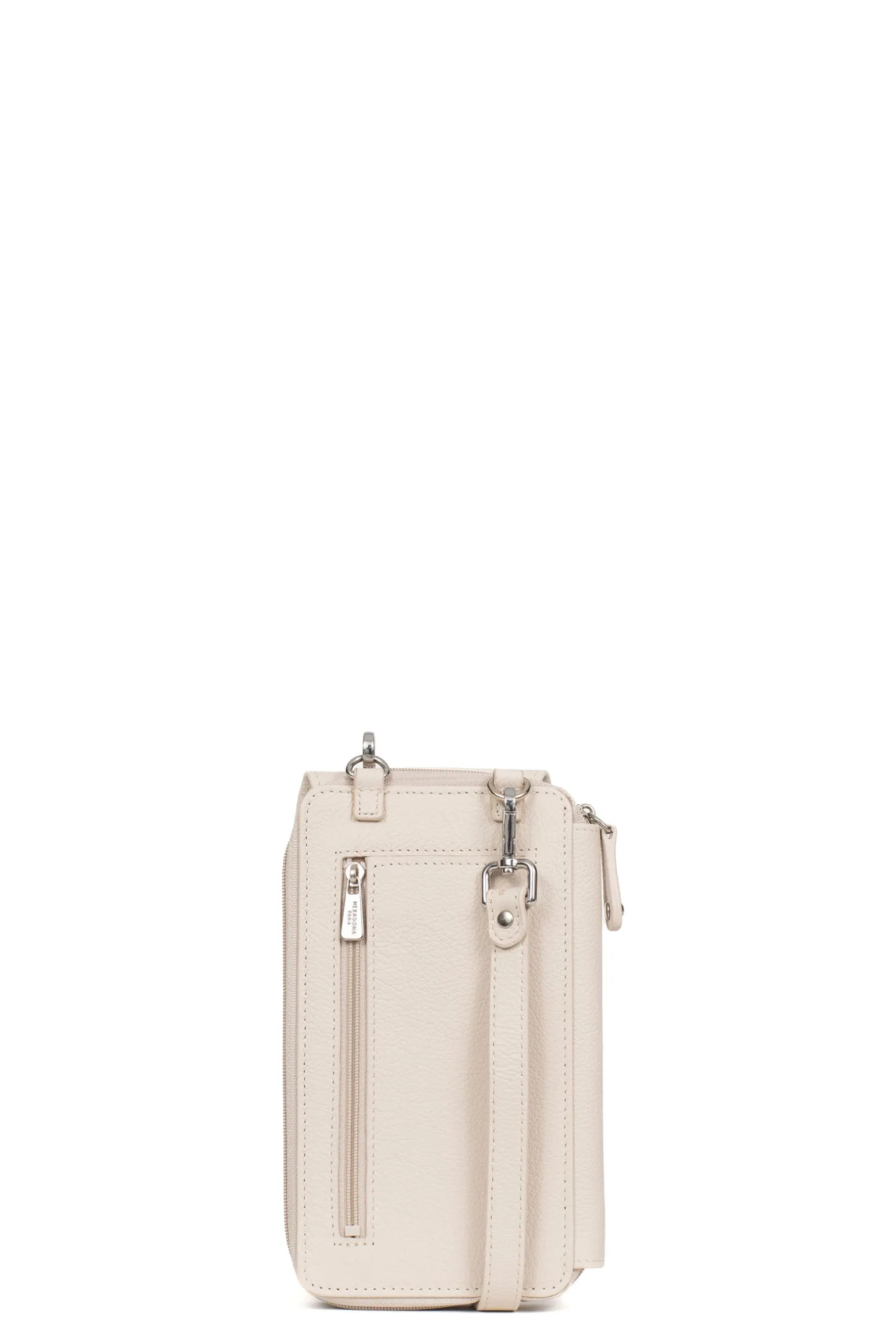 Pochette téléphone avec portefeuille - Cuir