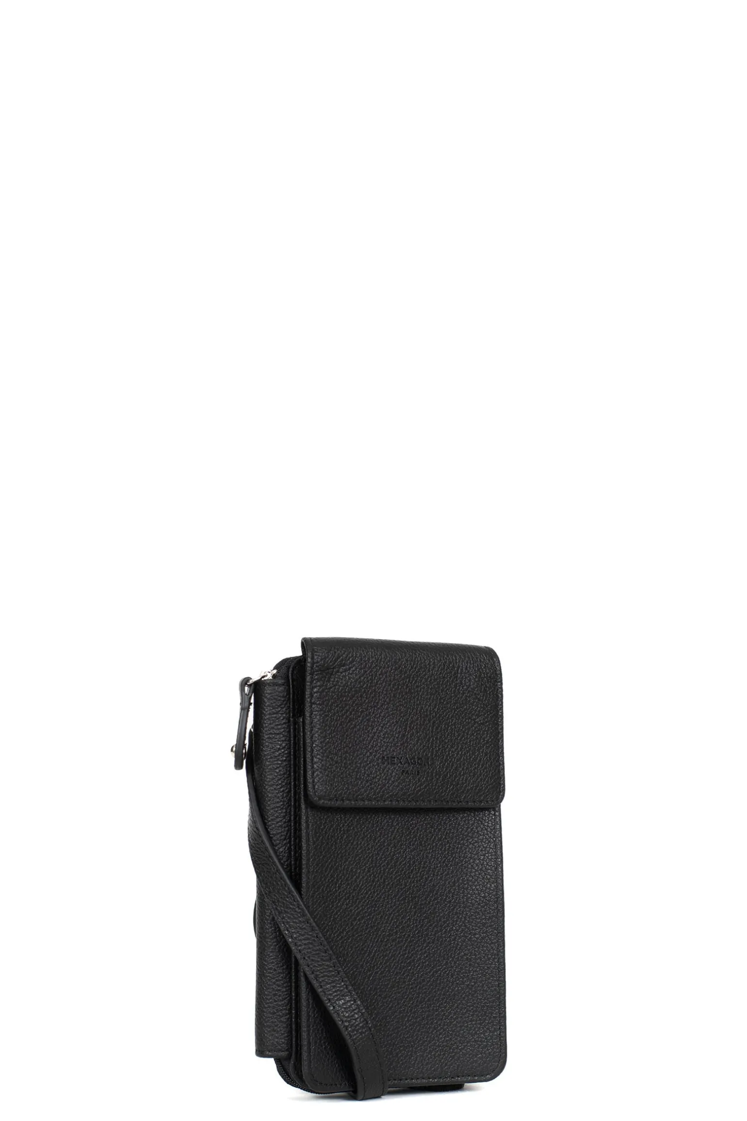 Pochette téléphone avec portefeuille - Cuir