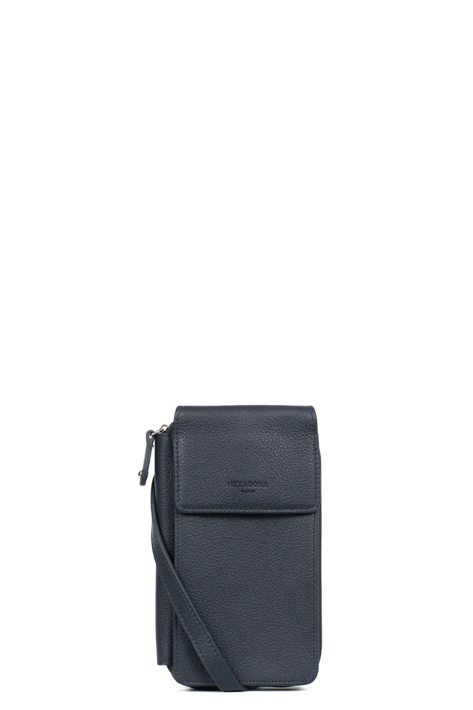 Pochette téléphone avec portefeuille - Cuir