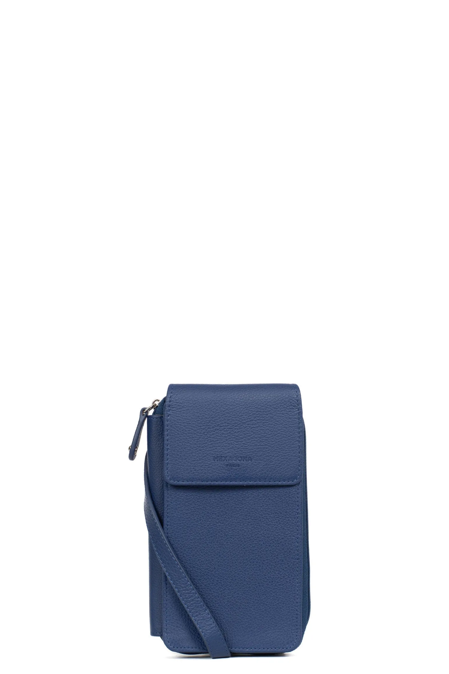 Pochette téléphone avec portefeuille - Cuir
