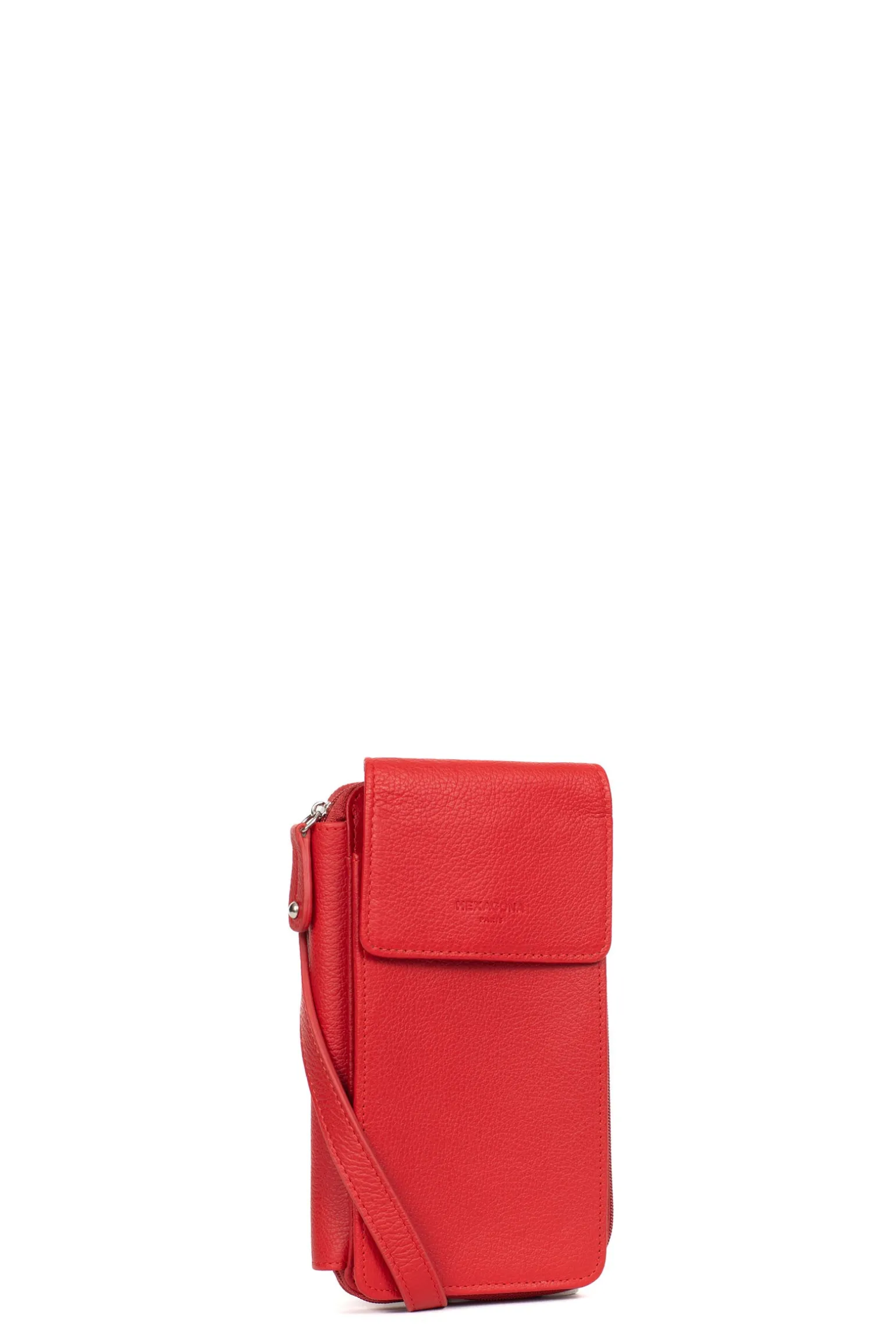 Pochette téléphone avec portefeuille - Cuir