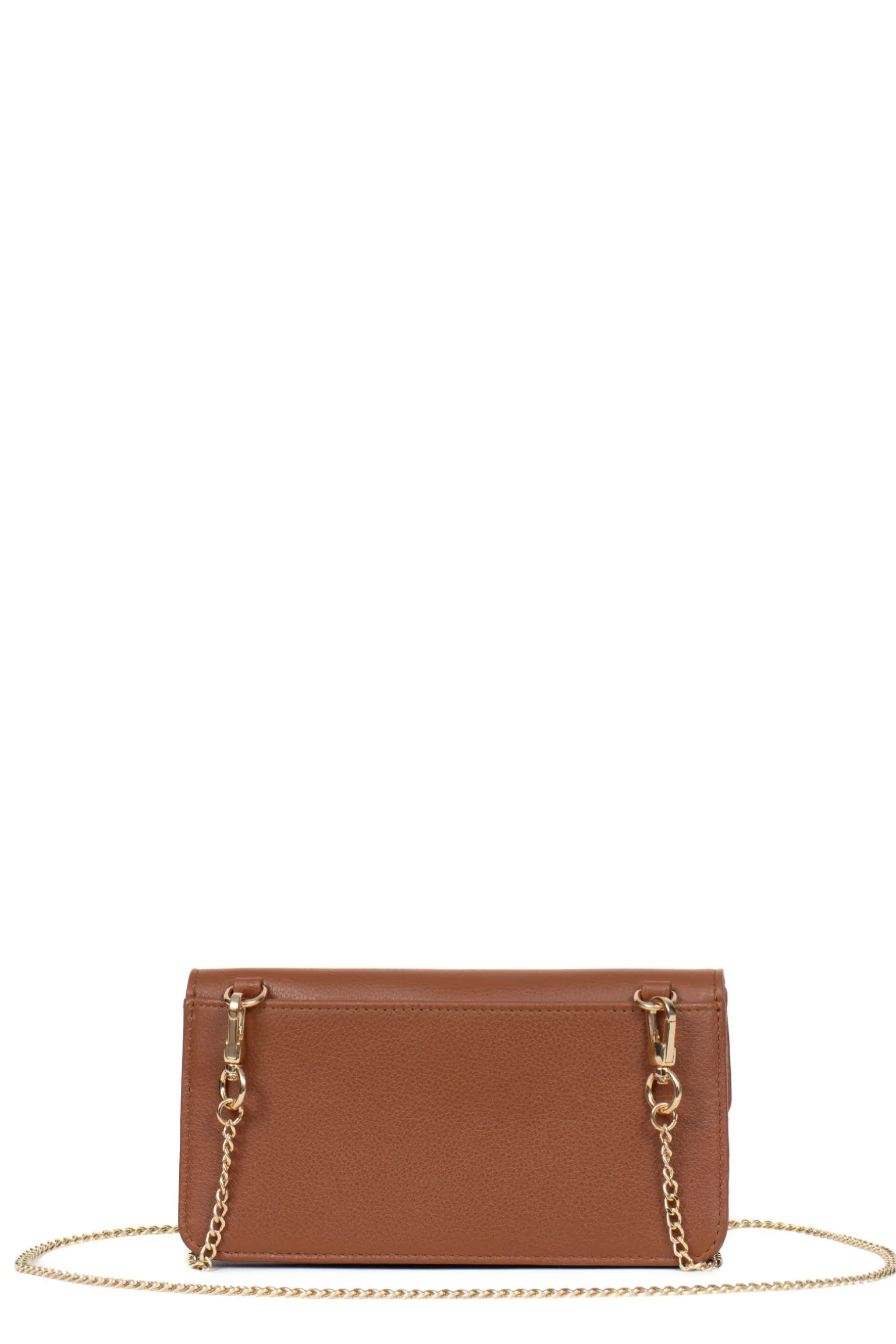 Pochette téléphone avec portefeuille - 1 volet - Stop RFID - Cuir
