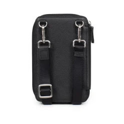 Pochette téléphone avec portefeuille - Stop RFID - Cuir