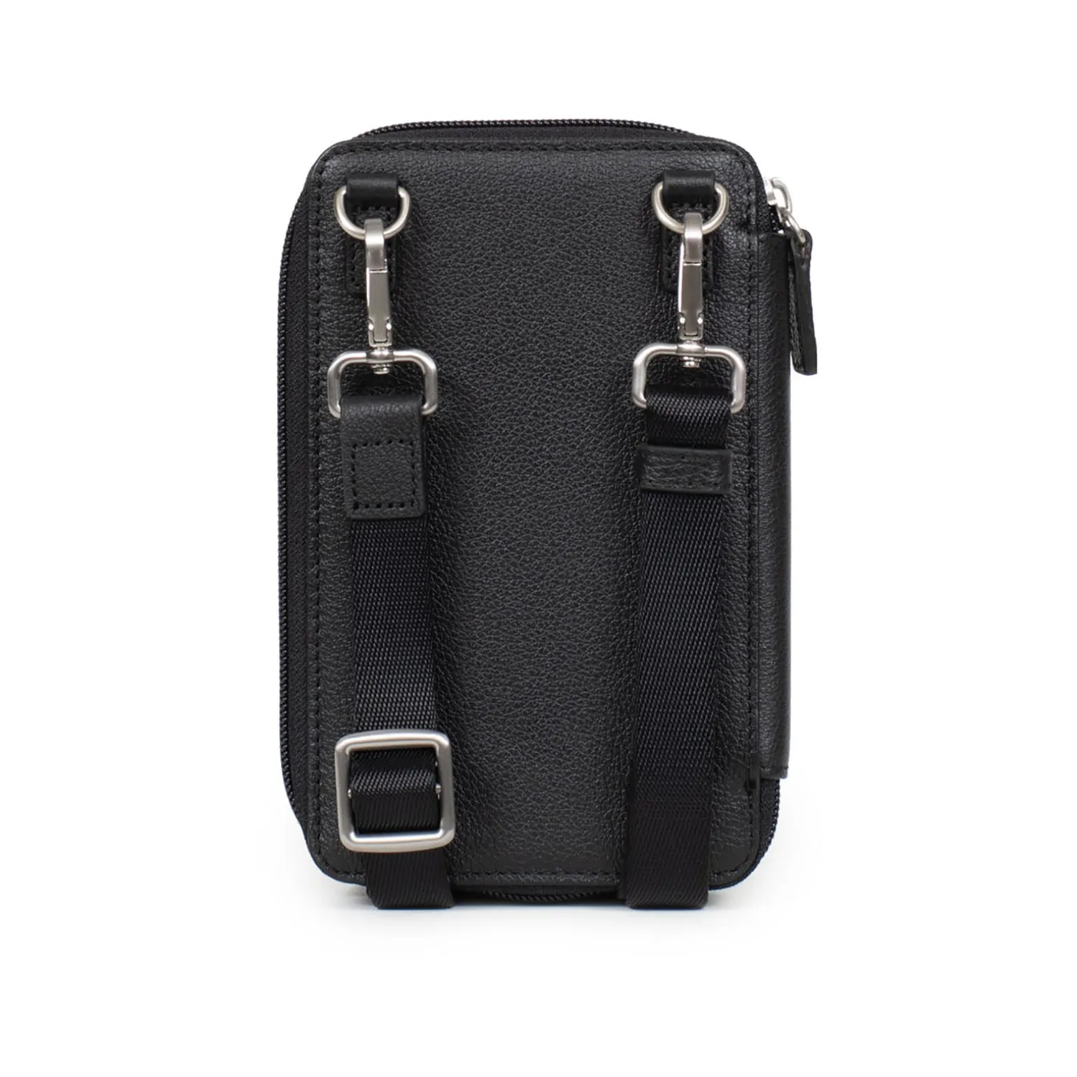 Pochette téléphone avec portefeuille - Stop RFID - Cuir