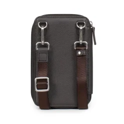 Pochette téléphone avec portefeuille - Stop RFID - Cuir