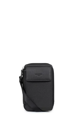 Pochette téléphone avec portefeuille - Stop RFID - Cuir