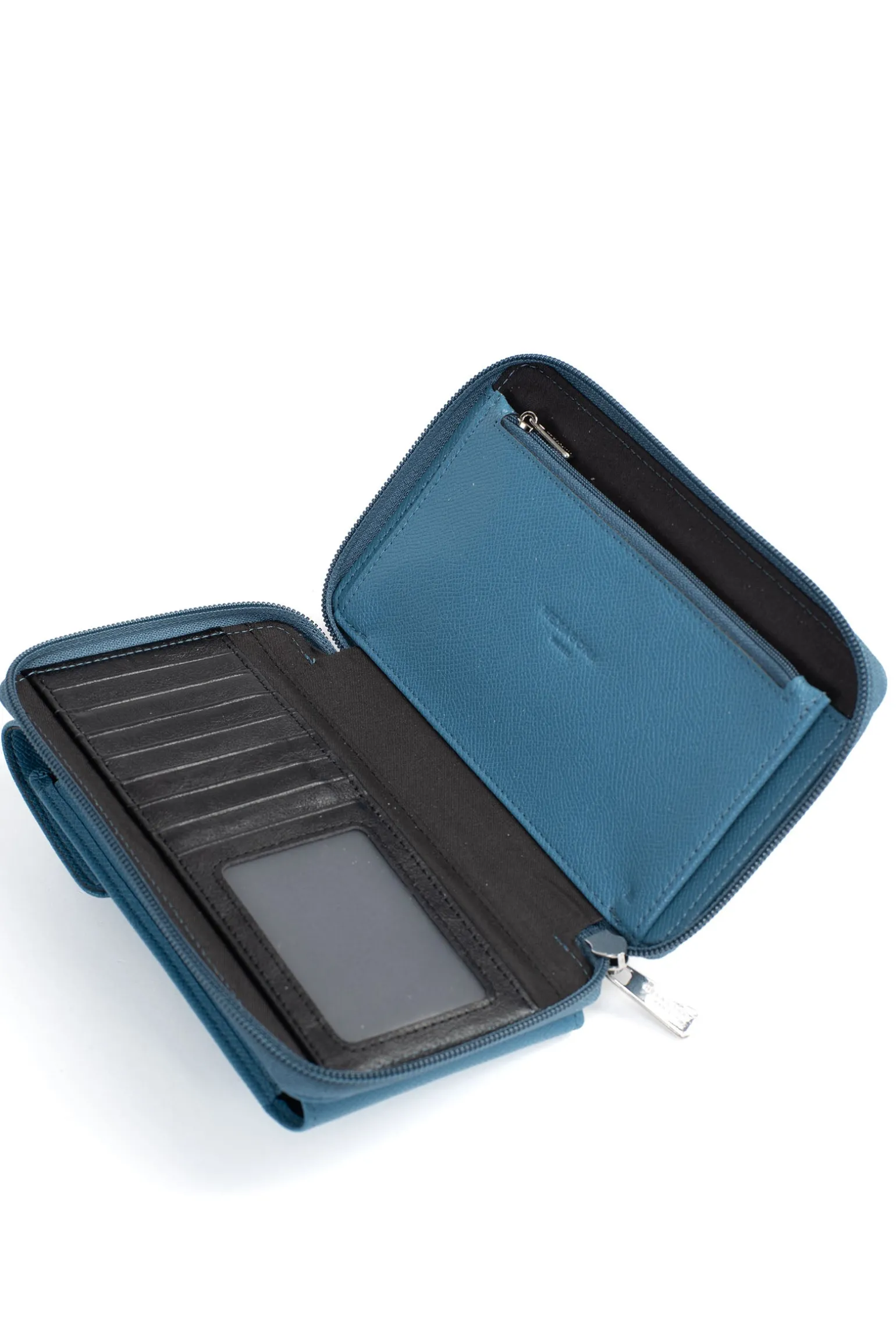 Pochette téléphone avec portefeuille - Stop RFID
