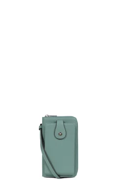 Pochette téléphone avec portefeuille - Stop RFID