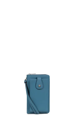 Pochette téléphone avec portefeuille - Stop RFID