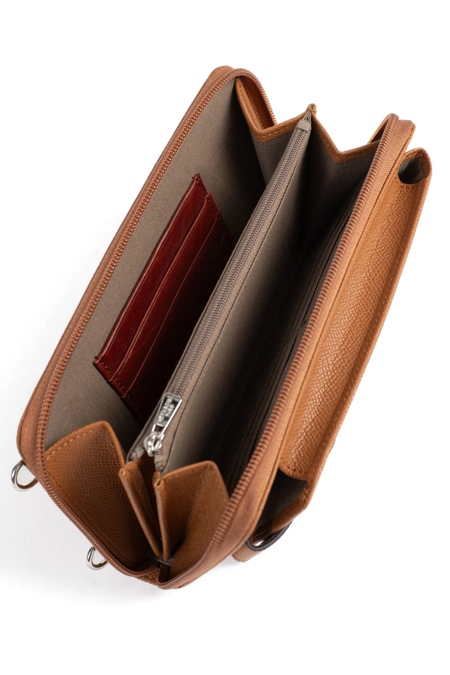 Pochette téléphone avec portefeuille - Stop RFID