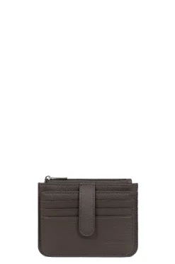 Porte-cartes - 1 volet - Cuir