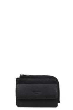 Porte-cartes - 1 volet - Cuir