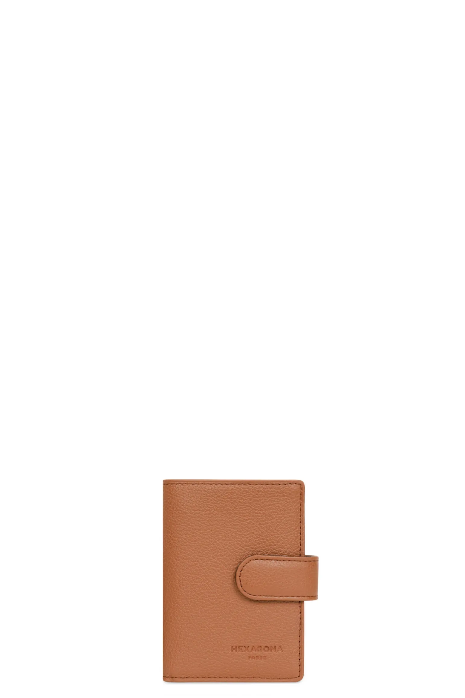 Porte-cartes - 1 volet - Cuir