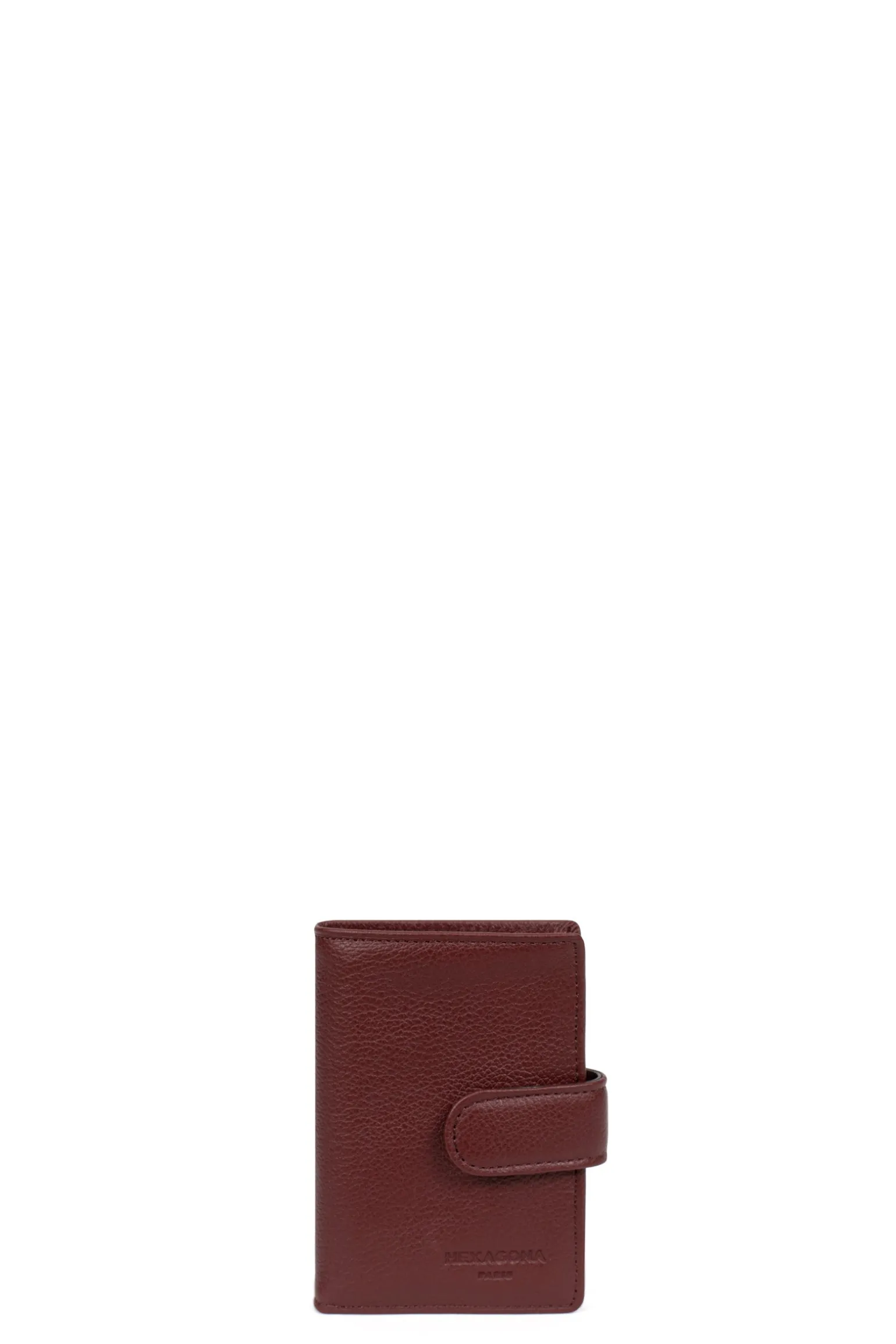 Porte-cartes - 1 volet - Cuir